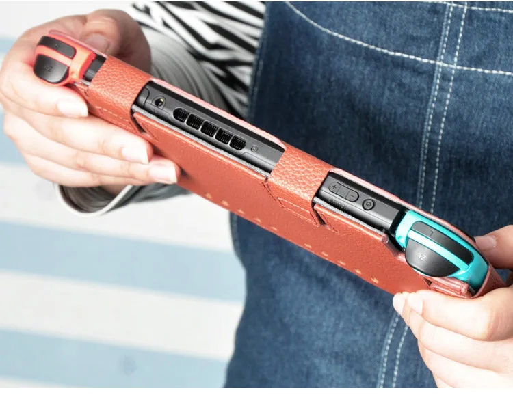 Jeebel NS NAND Switch кожаный чехол для консоли геймпад Joy-Con удобный игровой опыт