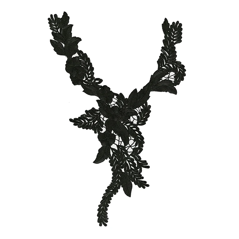 Smiry 1 шт. полосатый лист длинная Красивая вышивка африканская кружевная ткань DIY