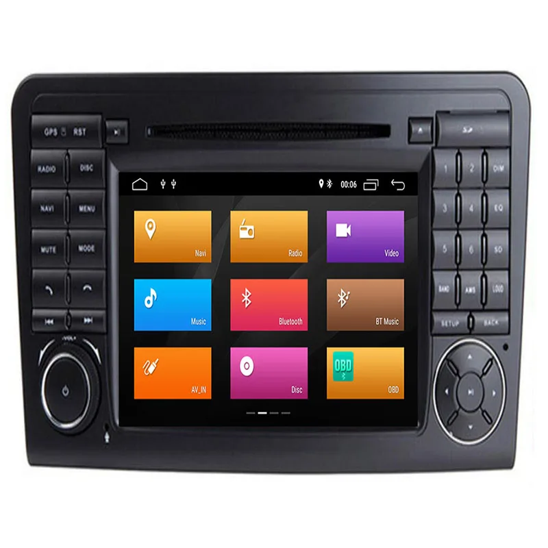 Android 9,0 Octa CoreMercedes для Benz ML W164 ML300 GL X164 GL320 350 420 450 500 R W251 280 автомобильный мультимедийный плеер dvd-плеер