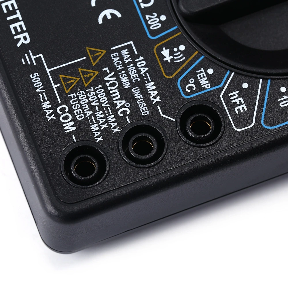 WHDZ DT838 цифровой мультиметр AC DC тестер Вольтметр ЖК дисплей диодное сопротивление