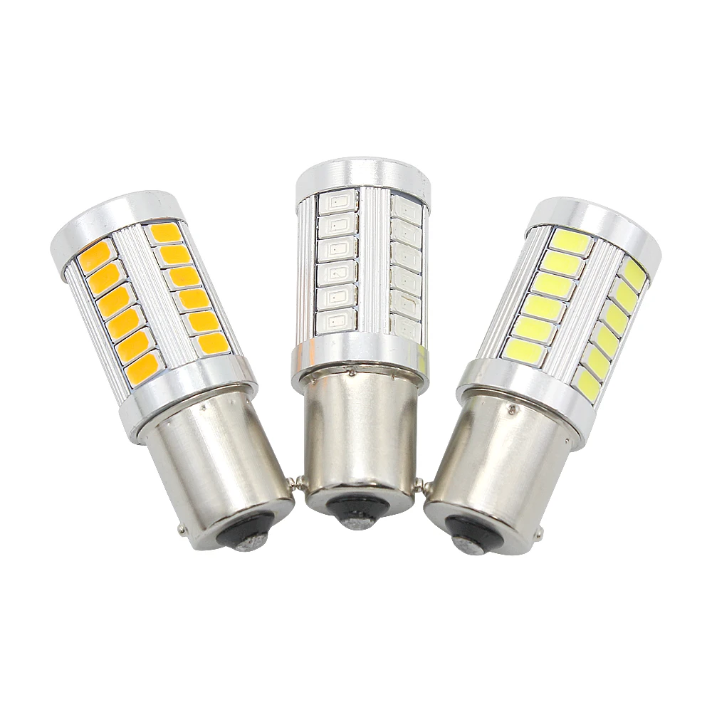 Новый 2 предмета 12V 1156 BA15S P21W 33 SMD 5630 5730 светодиодный светильник Автомобильная
