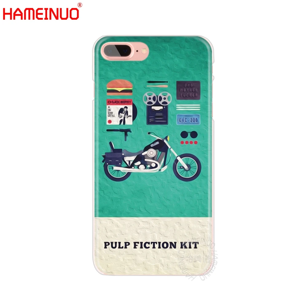 HAMEINUO Криминальное чтиво сотовый телефон чехол для iphone X 8 7 6 4 4s 5 5s SE 5c 6s плюс|case for