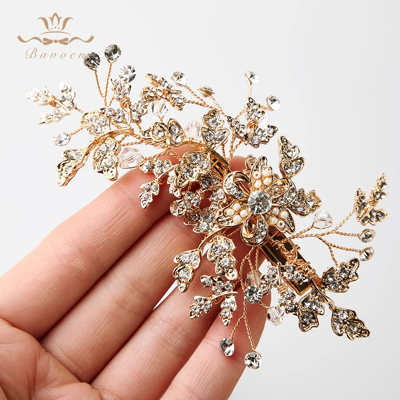 Винтажная Золотая расческа для волос свадебные заколки свадебный аксессуар