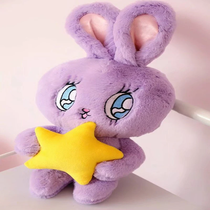 40 см Kawai Toy Animal CHUU Rabbit inкованые глаза 5 звездочная/сахарная/вишневая дакимакура детское общежитие сонный Ragdoll