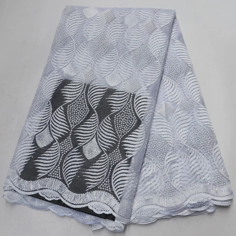 

Free shipping (5yards/pc) brown color Nigerian tulle lace embroidered African French net lace fabric for party dress FLP10