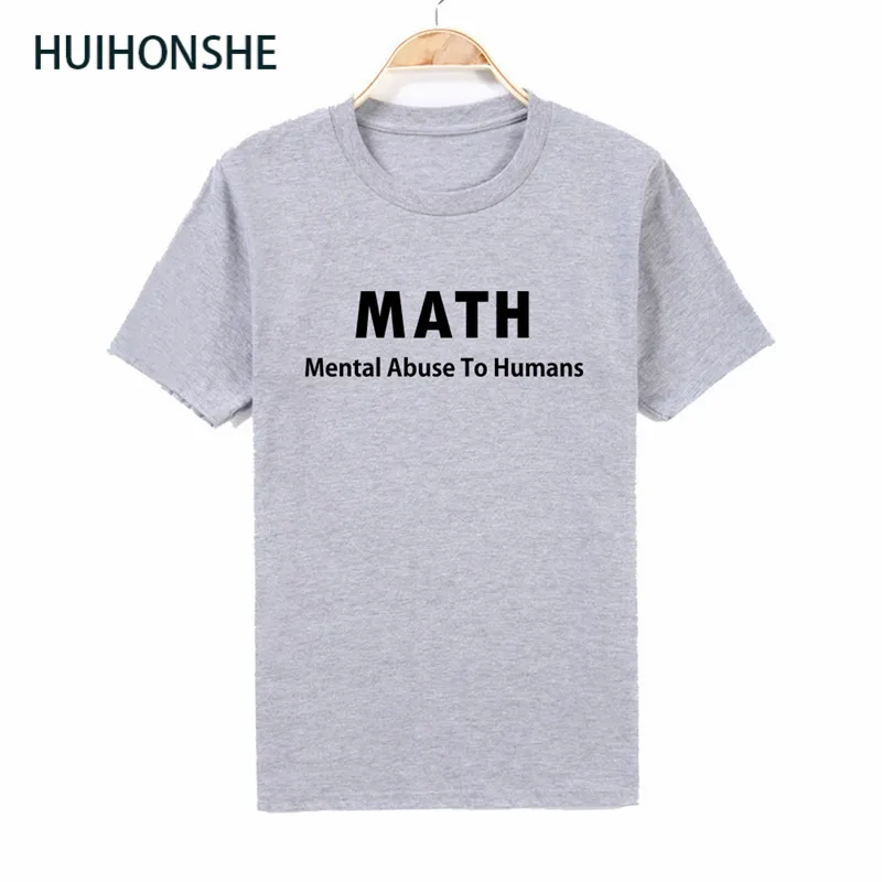 Мужская футболка с надписью Friend Gift I Love Math забавная Geek классная принтом