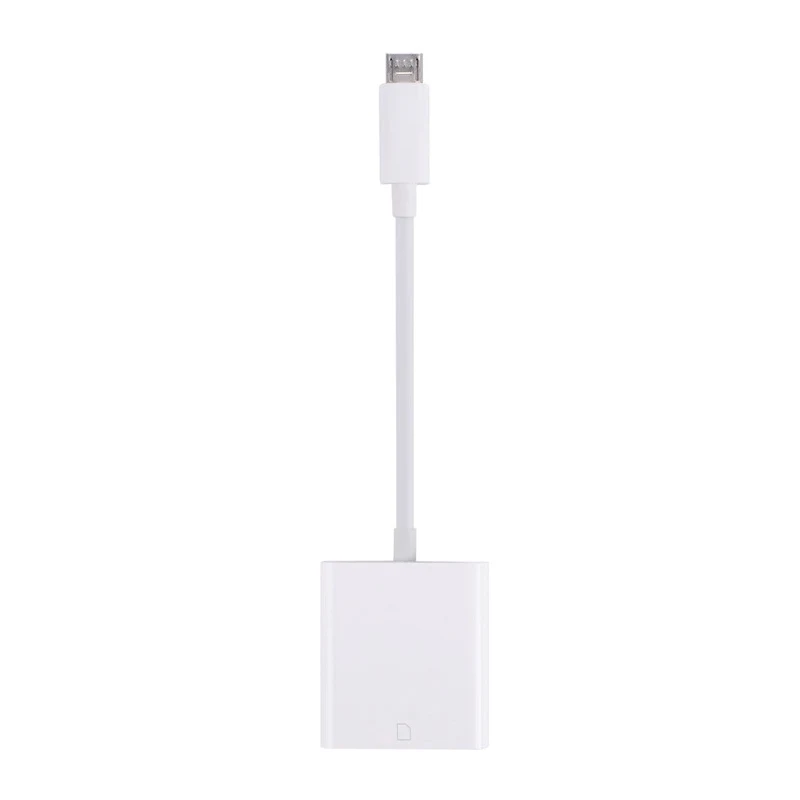 Micro USB к SD кардридеру устройство для чтения камеры OTG кабель адаптера данных Samsung