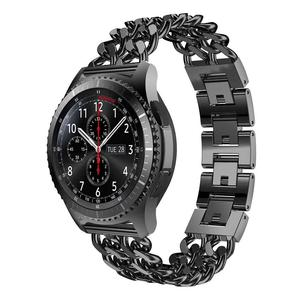 Watchband For Samsung Gear S3 Frontier / Classic Watch Band 22mm alloy Metal Bracelet Strap for wrist | Электроника