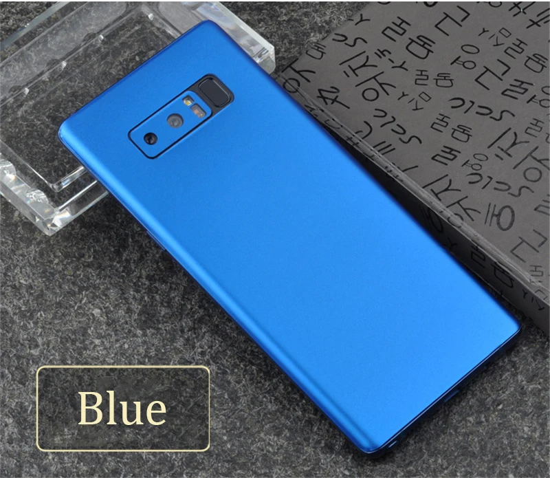 Блестящая наклейка на весь корпус s для samsung S8 S9 Plus, виниловая клейкая наклейка, пленка для samsung Note 8 9, яркие защитные наклейки на заднюю панель