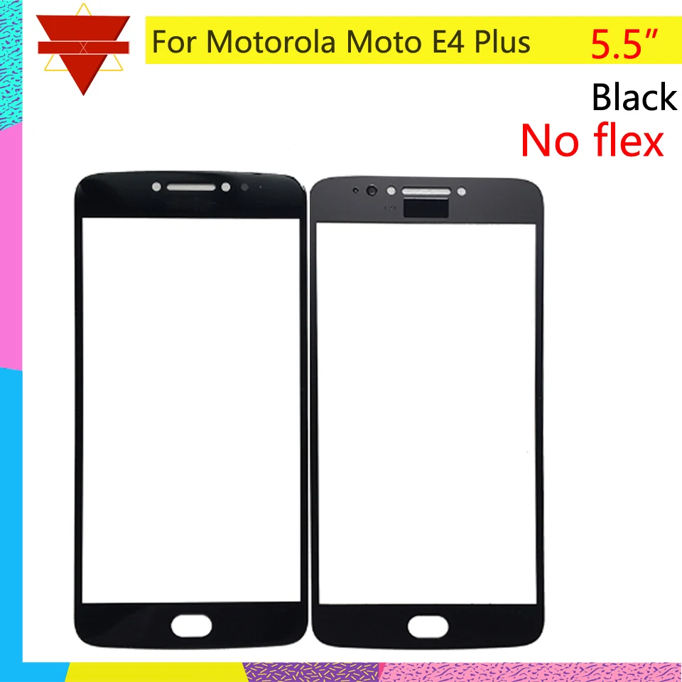 10 шт. сенсорный экран для Motorola Moto E4 XT1767 стекло передней панели объектив внешний Plus