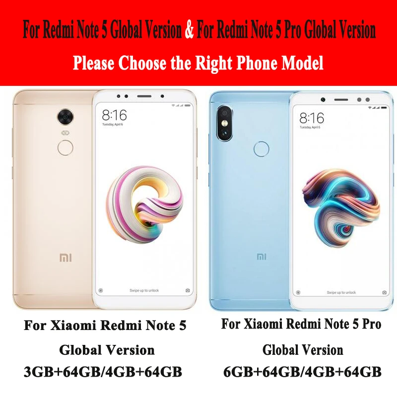 Чехол для Xiaomi Redmi Note 5 6 Pro 4X 4 с полной защитой на 360 градусов прозрачным