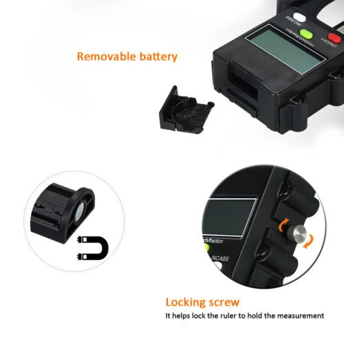 Магнитный измеритель глубины цифровой ЖК дисплей высота стола