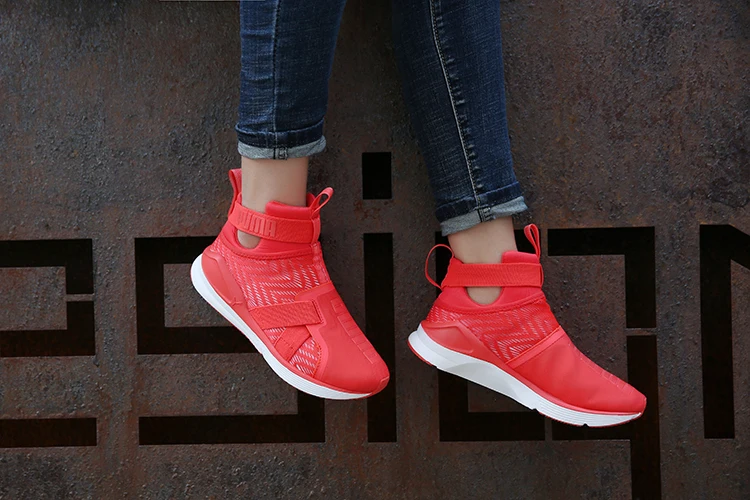 2018 New Original PUMA Rihanna Fierce Strap Swan Women's Sneakers Suede Satin Badminton Shoes size36-41 | Спорт и развлечения