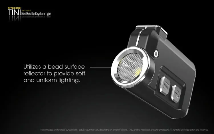 NITECORE TINI+ USB кабель для зарядного устройства 380 LMs CREE XP-G2 S3 светодиодный встроенный Аккумулятор кнопка вспышки светильник брелок Светильник