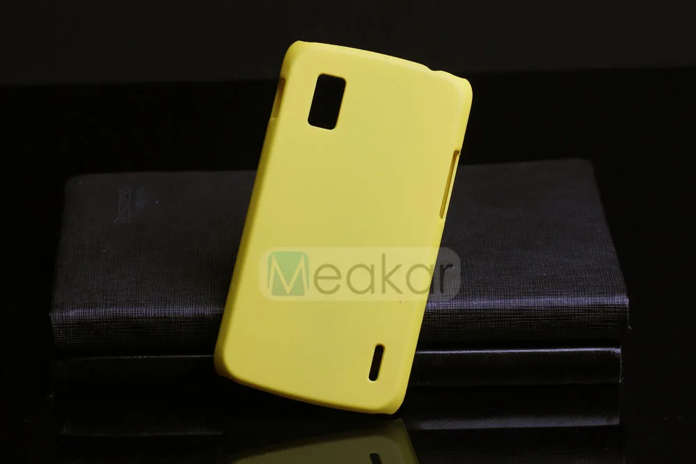 Матовая Пластик Coque 4.7For Nexus 4 чехол для LG Google Nexus 4 E960 телефона чехол-лента на заднюю панель