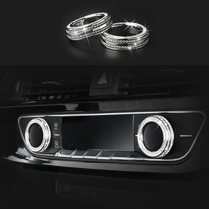 

2 шт., накладки на переключатель для Audi A5 2018 и A4 B9 2017-2018