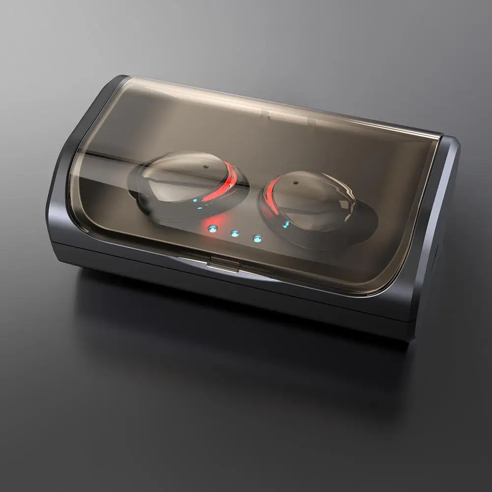 T8 Bluetooth гарнитура наушники-вкладыши TWS Bluetooth 5,0 наушники IPX7 Водонепроницаемый Hi-Fi стерео Шум снижение спортивные наушники с зарядный чехол
