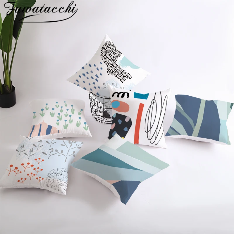Fuwatacchi Cushion Cover Throw Pillow Covers for Home Decoration Para Sofa Cases Decorative Pillows | Дом и сад