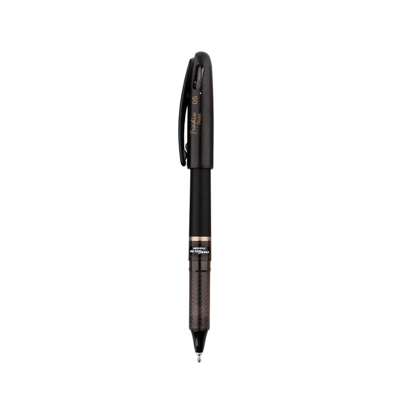 LifeMaster Pentel Energy Gel Tradio игольчатая гелевая ручка 0,5 мм модный дизайн быстросохнущая офисная ручка BLN115 - Цвет: Black Ink Black Body