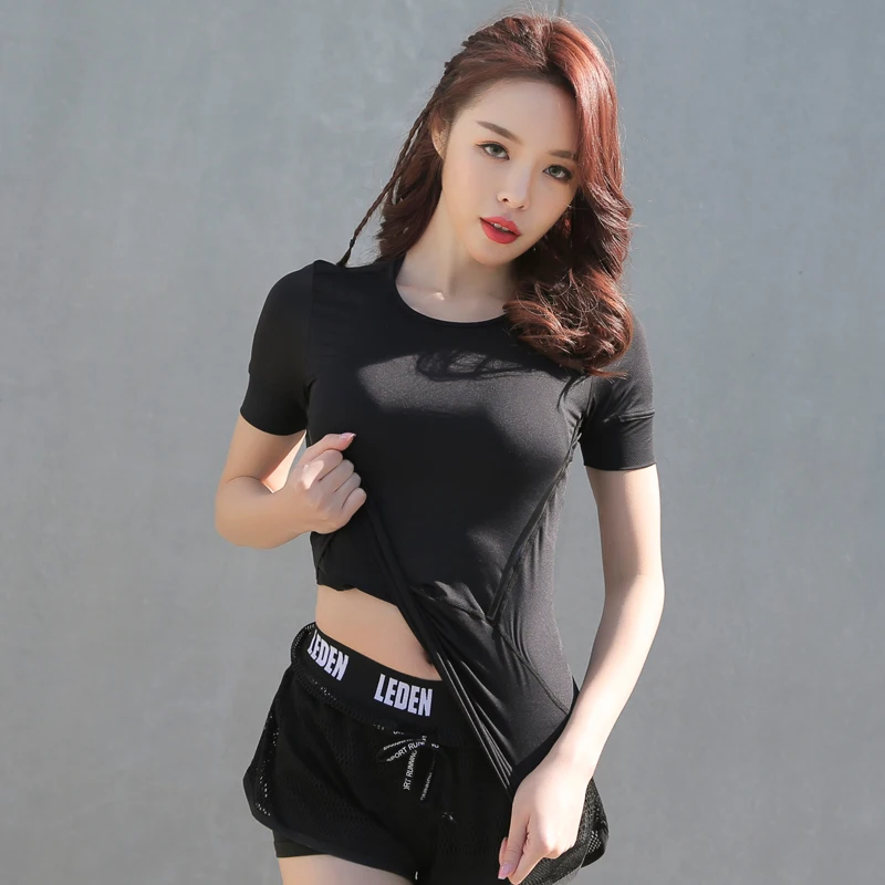 Для Женщин Йога Тренажерный зал Спортивный Фитнес одежда для бега женщин с