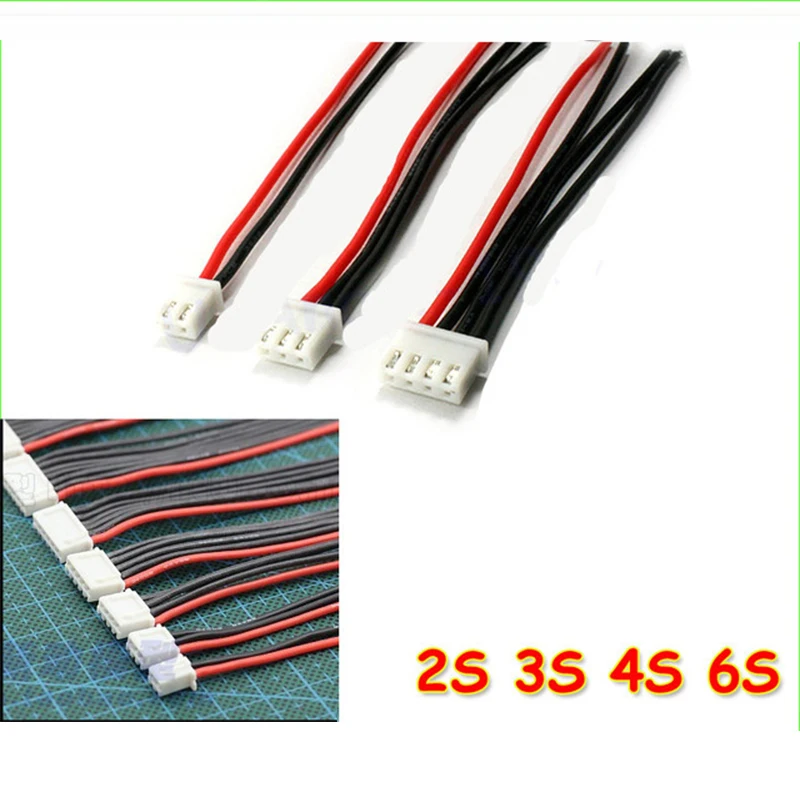 1 шт. 2 S 3 4S 5S 6 Баланс Зарядное устройство кабель Lipo Батарея баланс для зарядного