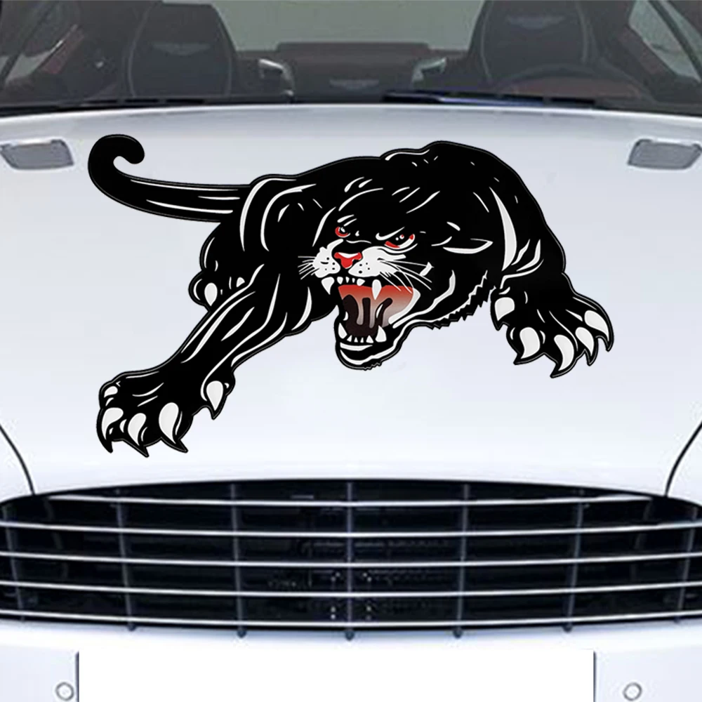 Автомобильная наклейка с большим тигром 45*28 см креативные автомобильные
