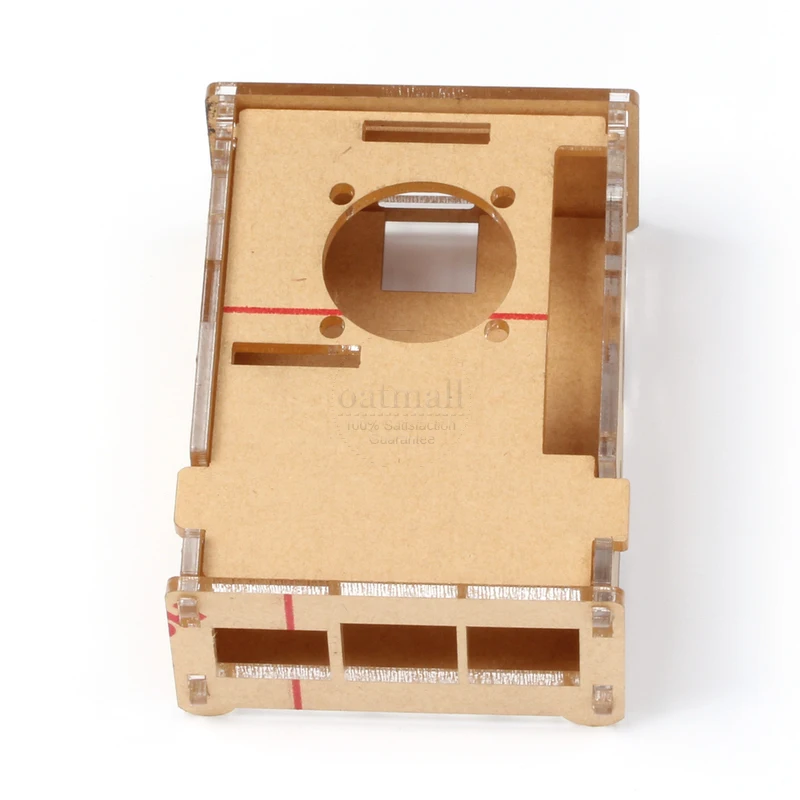 Для Raspberry PI 3 Model B Plus прозрачный акриловый чехол для 2/PI3 Модель +/PI 3B в виде ракушки