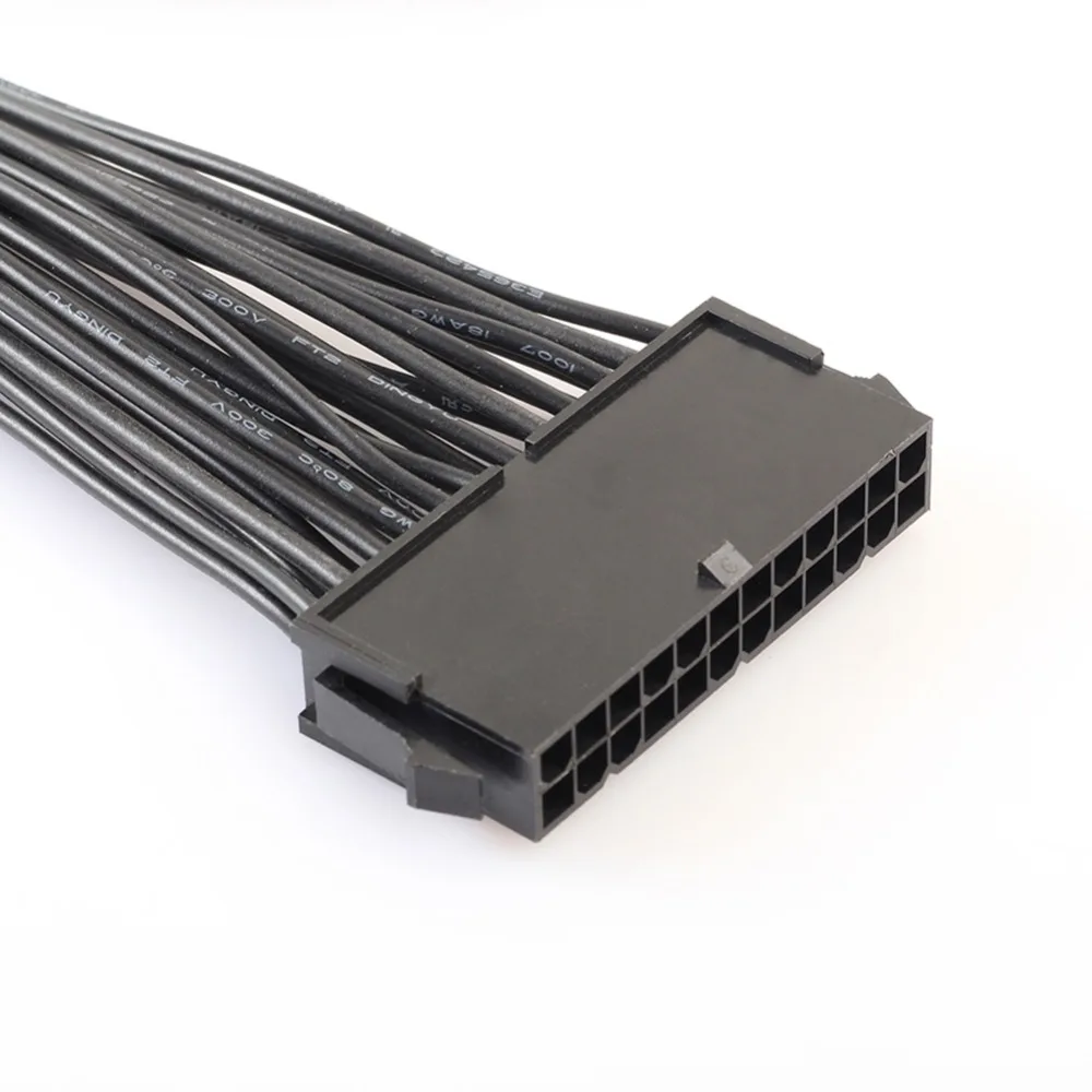 ATX 24Pin 3 блока питания стартовый Шнур адаптер материнской платы кабель 18AWG