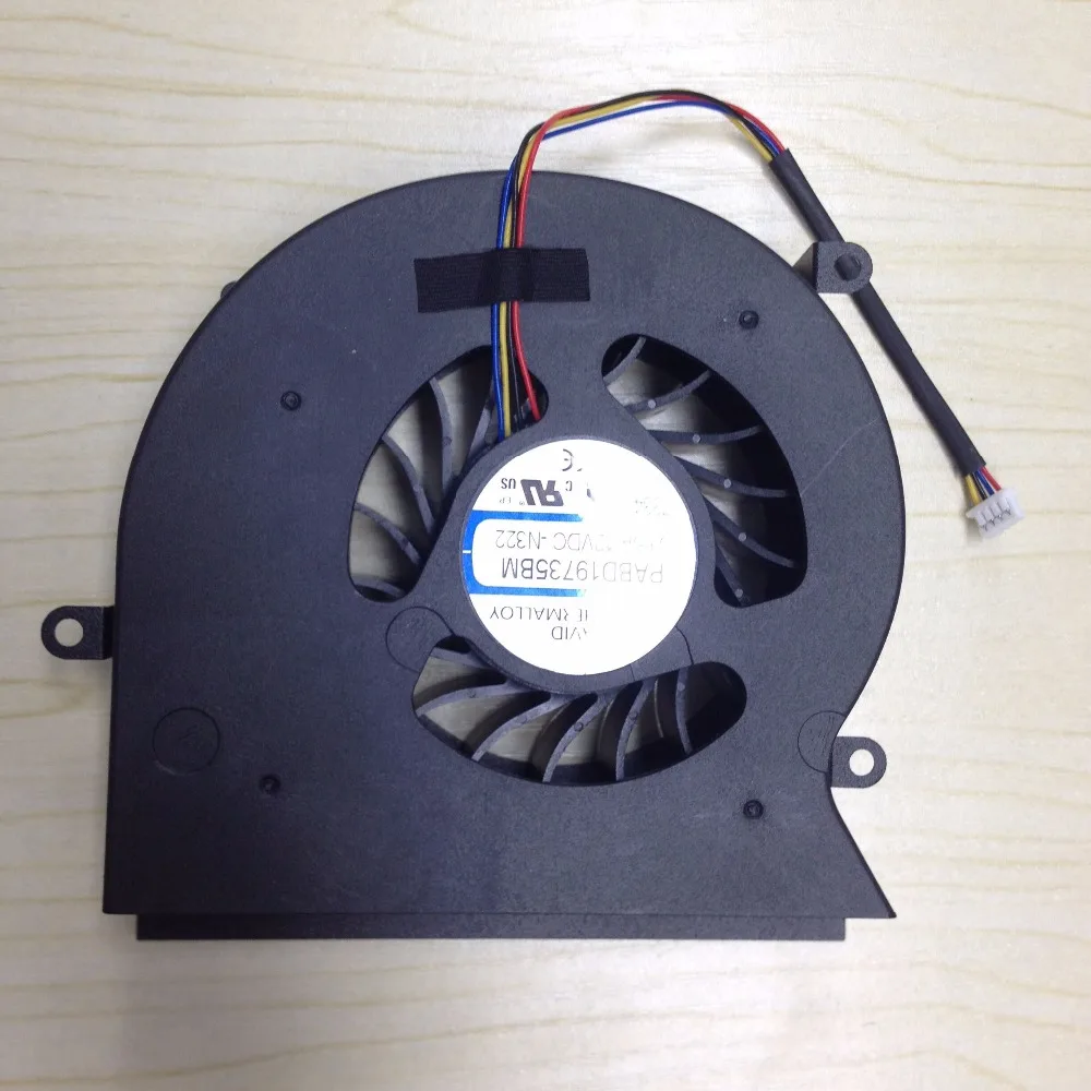 

New Laptop Cooling Fan For MSI GT62 GT62VR PABD19735BM N322