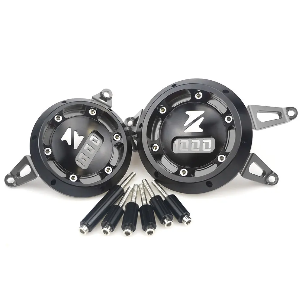 

CNC Aluminum Motorcycle Engine Guard Side Stator Case Guard Protector Accessories For Kawasaki Z1000 Z1000SX 2011-20116