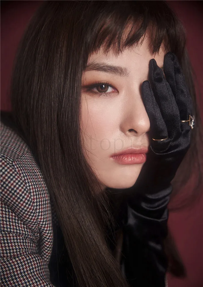 Прозрачный Идеальный Красный бархат Bad Boy настенные плакаты Наклейки K-pop украшение дома высокой четкости - Цвет: Прозрачный