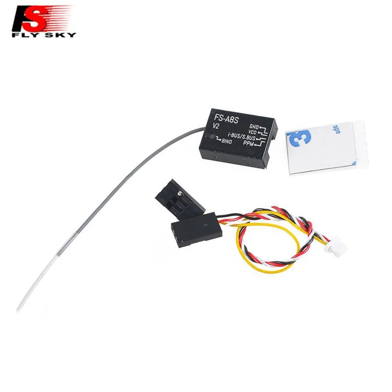 FLYSKY FS A8S V2 2 4G 8CH PPM IBUS SBUS AFHDS 2A мини ресивер I6 I6X I6S RC самолет небольшой гоночный Дрон с
