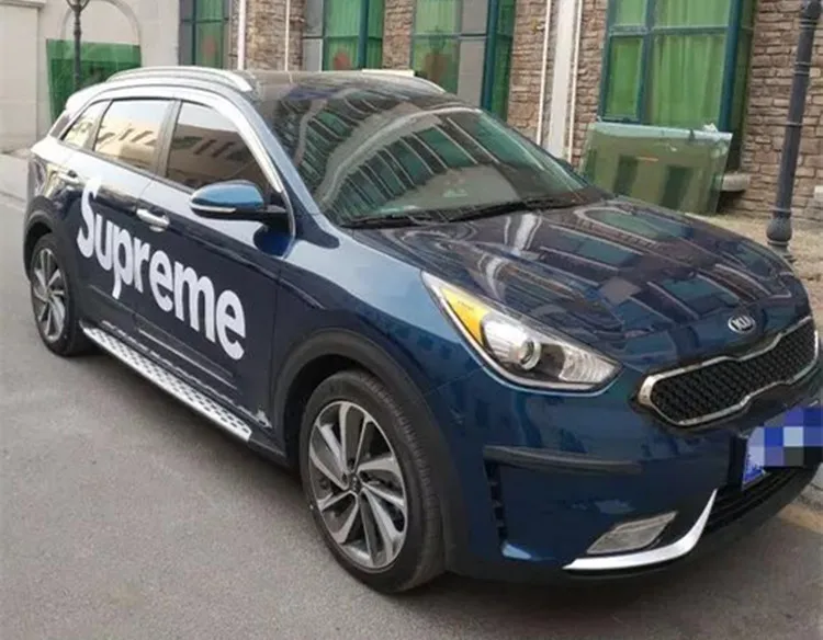 Абсолютно подходит для KIA Stonic Беговая доска боковой шаг nerf бар педаль хороший