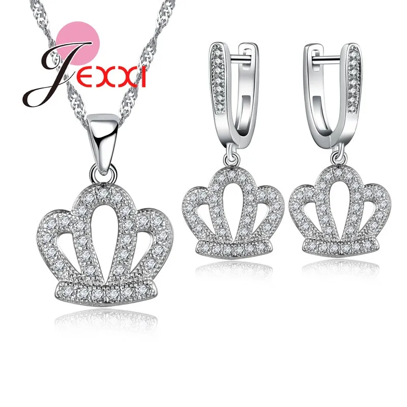 Цепочка с кулоном и серьги в Королевском Стиле|necklace and earring set|necklace earringsearrings set |