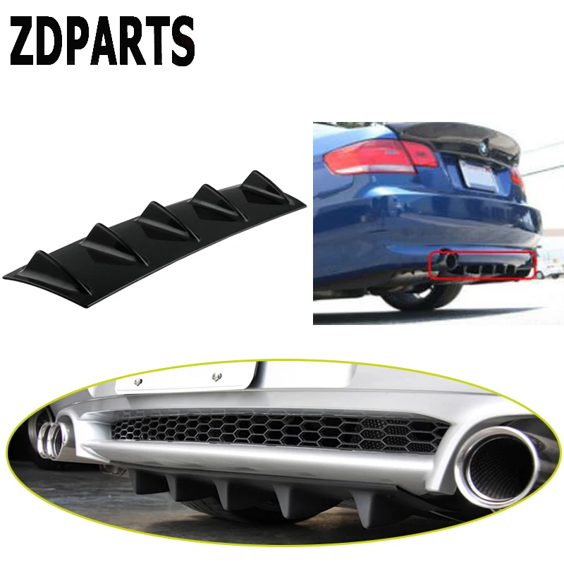 ZDPARTS автомобильный бампер Акулий плавник 7 крыльев Стикеры для спойлера ДЛЯ Suzuki