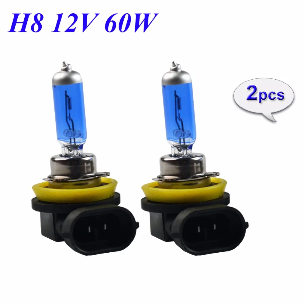 Flytop из 2 предметов 12 V 60 W H8 альтернатива галогенным лампам на 5000 K Супер Белый