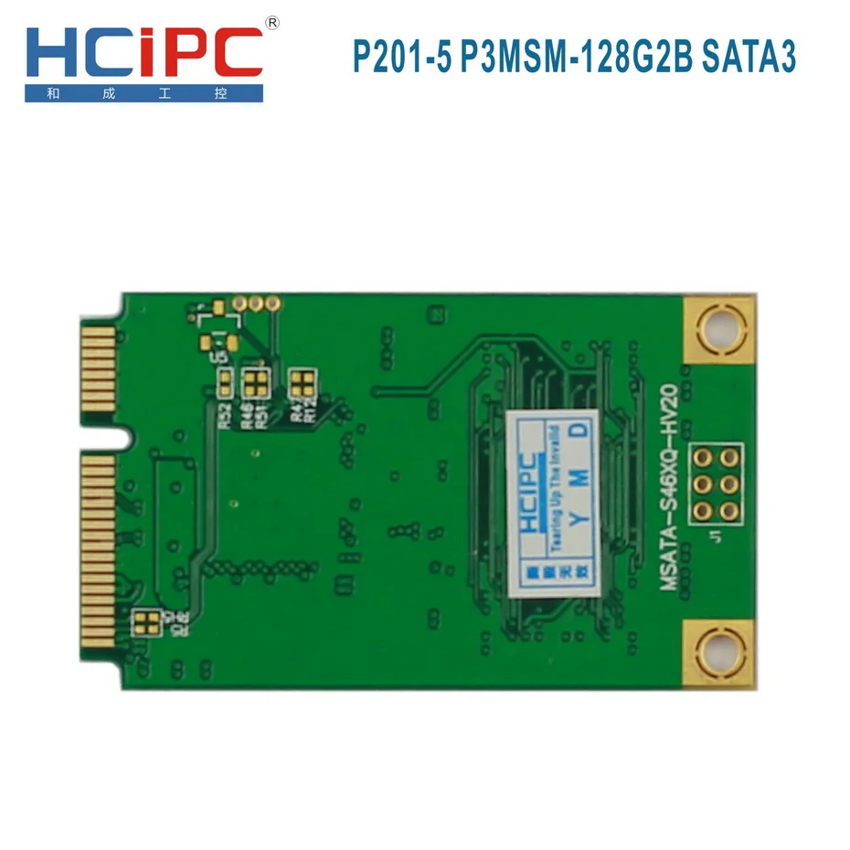 HCiPC P201-5 P2MSM-128G2B 128 г SATA3 Mini PCIE твердотельный накопитель MSATA Solid State Drive SSD мини Box PC