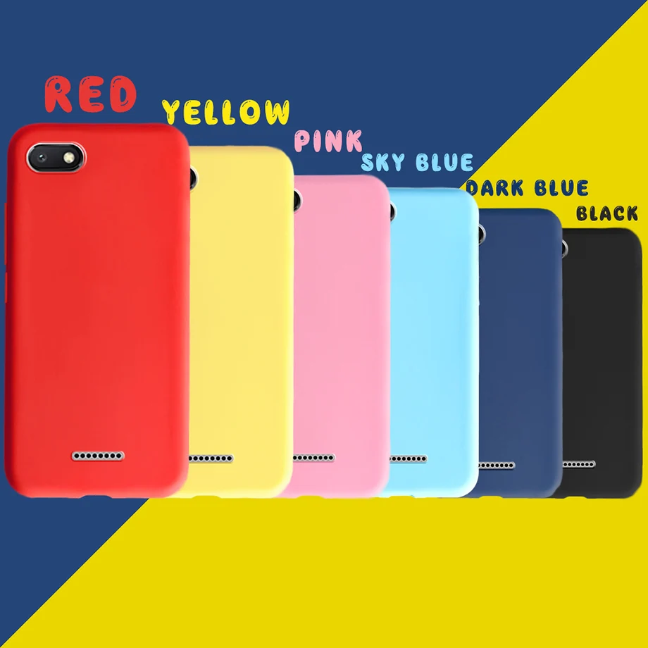 for Xiaomi redmi 6 a6 case silicone cover redmi 6a soft tpu case for phone capas redmi6 Xiaomi redmi 6 redmi6a cover funda coque