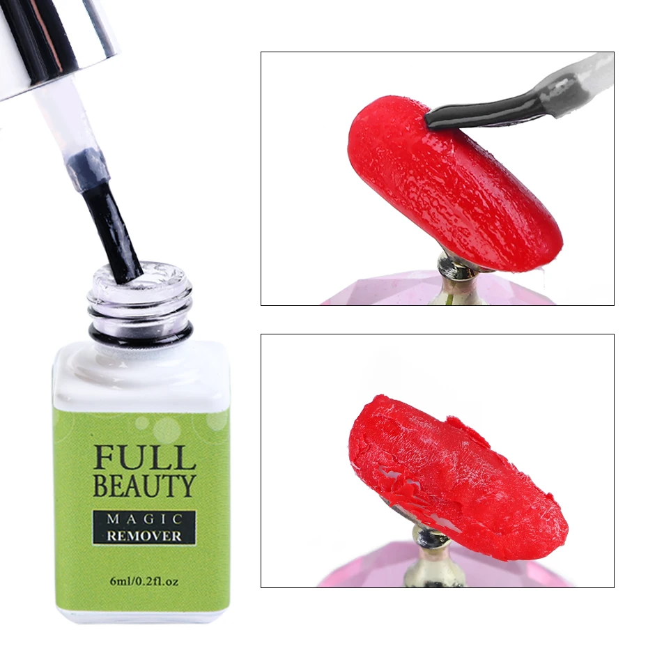 Гель лак для ногтей 6 мл праймер удаления лака очищающий гель удаляет здоровые и