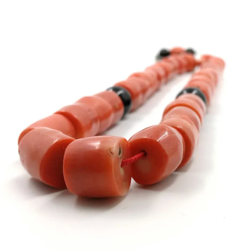 Натуральный коралловый браслет Tasbih большого размера ценный подарок для жены все