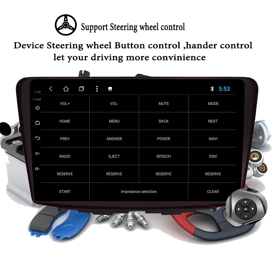 Android 10 0 9 дюймов автомобильная навигация для Suzuki Baleno 2015-2018 2019 с Wifi 4G SWC SIM карта Carplay 6