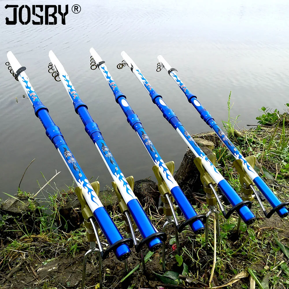 

spinning rods for fishing 2.1M -3.6M Carp Fishing Rod feeder Hard FRP Carbon Fiber Telescopic Fishing Rod fishing pole