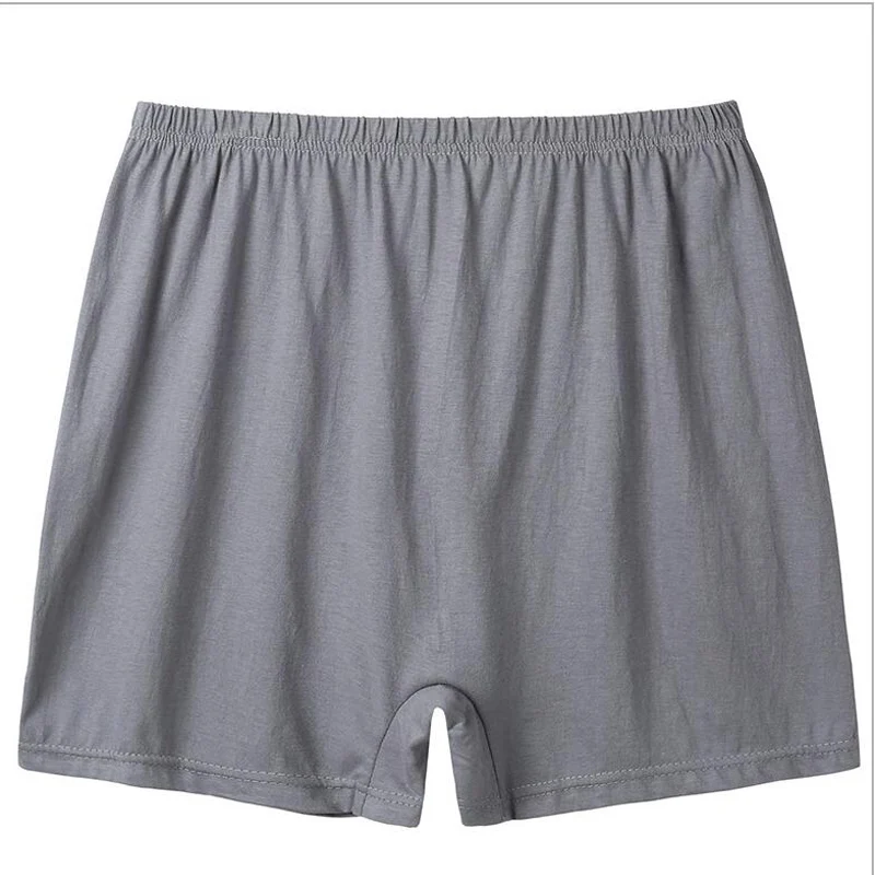4 шт./партия мужские боксеры из хлопка свободные шорты трусы большие короткие