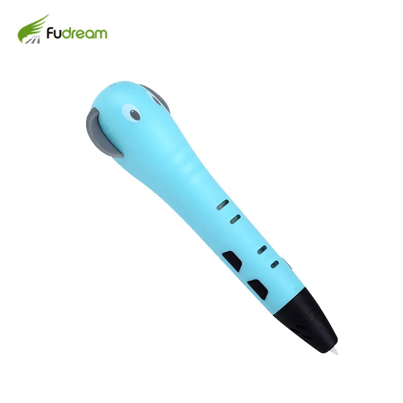 Fudream new coming P65 3d printer pen Elephant 3D with USB power charger and ABS filaments small package as gifts for kids | Компьютеры и