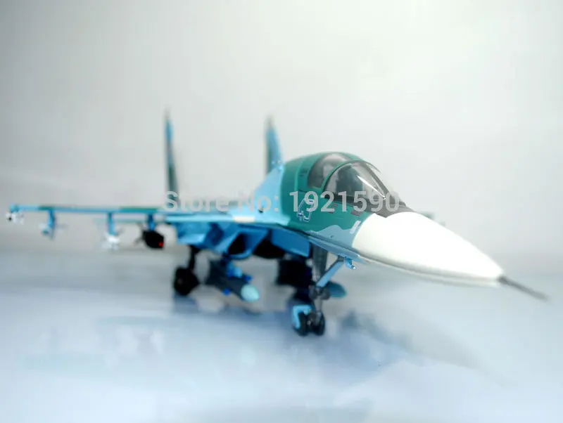 Terebo 1/72 масштаб военная модель игрушки Россия SU-34(SU34) Фланкер боевой самолет истребитель литой металлический самолет модель игрушки