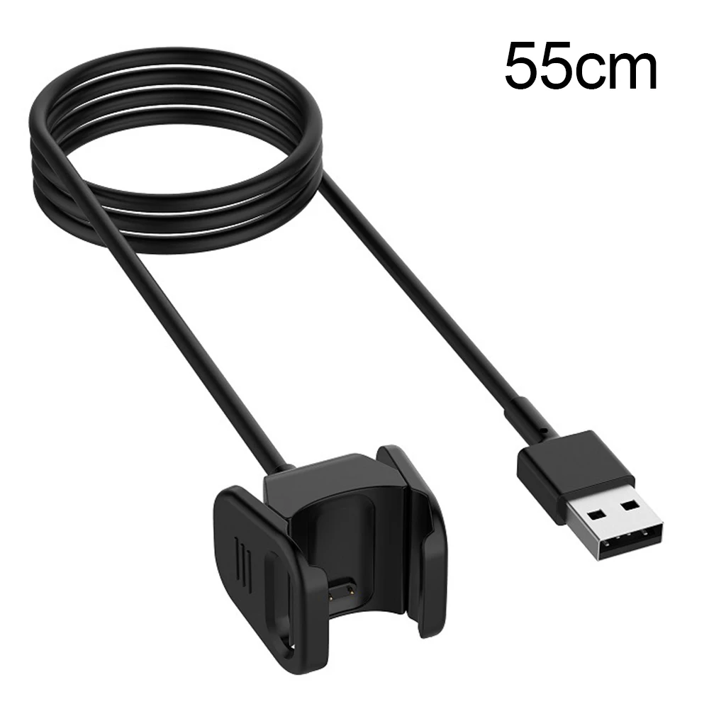 55cm Мини Быстрый USB сетевой адаптер питания расчесывания портативное зарядное устройство для путешествий 55/100 см автомобилей зарядный кабель для FitBit Charge 2 3 браслет - Цвет: 55cm