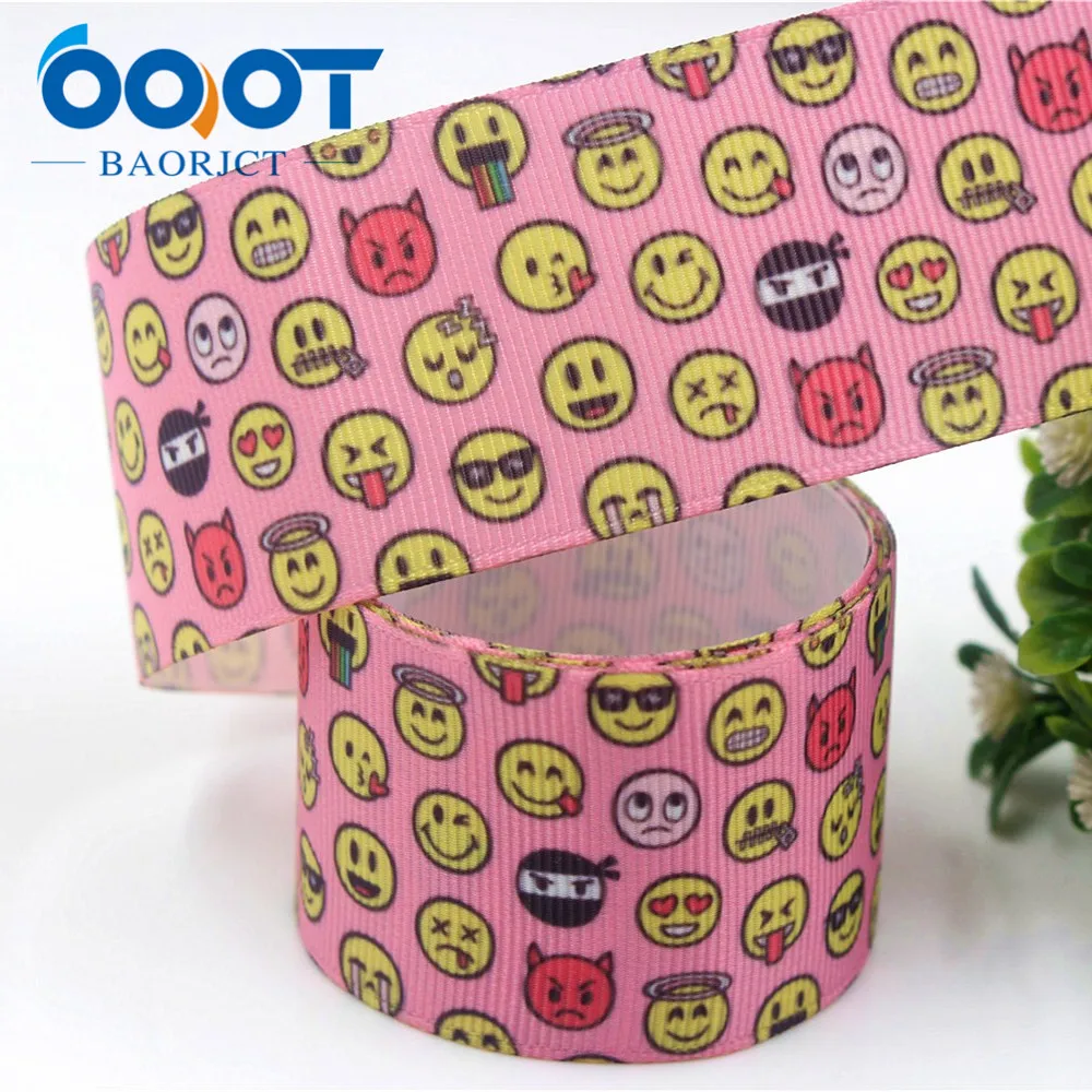 Мультяшные ленты OOOT BAORJCT 1781712 38 мм 10 ярдов Термотрансферная печатная корсажная