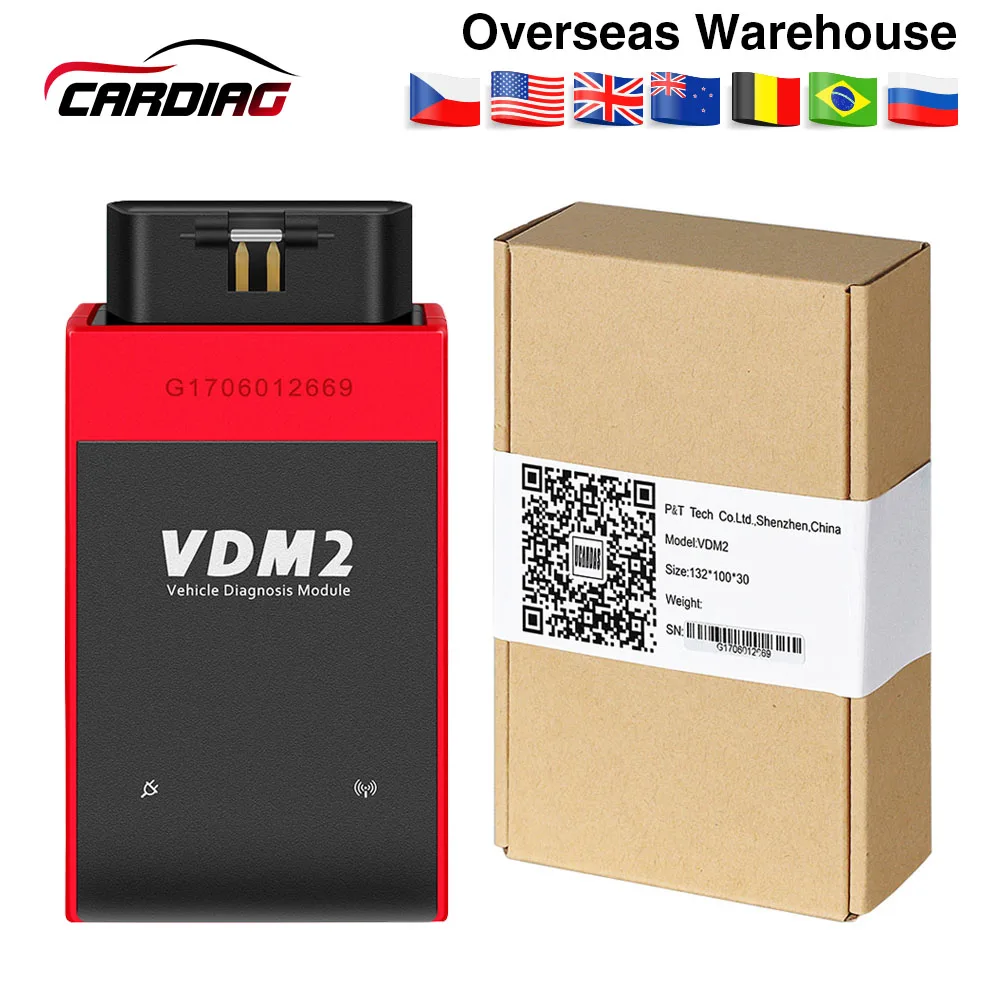 UCANDAS VDM2 полная система V3.9 Wi-Fi OBD2 диагностический инструмент для Android ВДМ II VDM2 лучше, чем obd2 16 контактный кабель в подарок