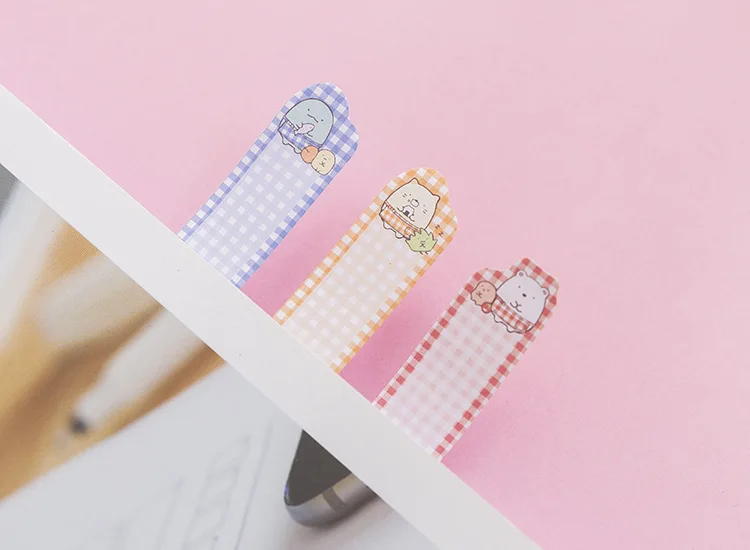 Sumikko Gurashi N раз самоклеящиеся Блокнот заметки Закладки Школа канцелярских товаров