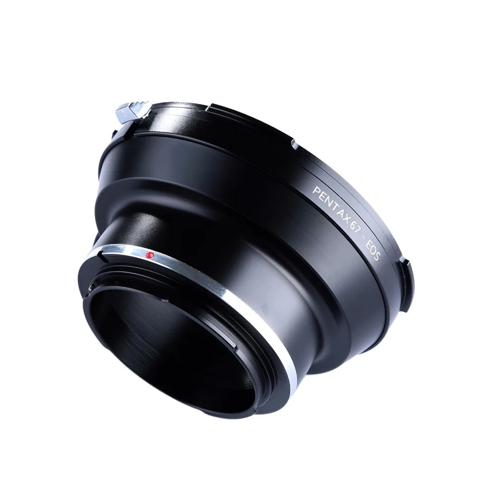 K & F CONCEPT кольцо адаптер для крепления объектива камеры Pentax 67 корпуса Canon EOS